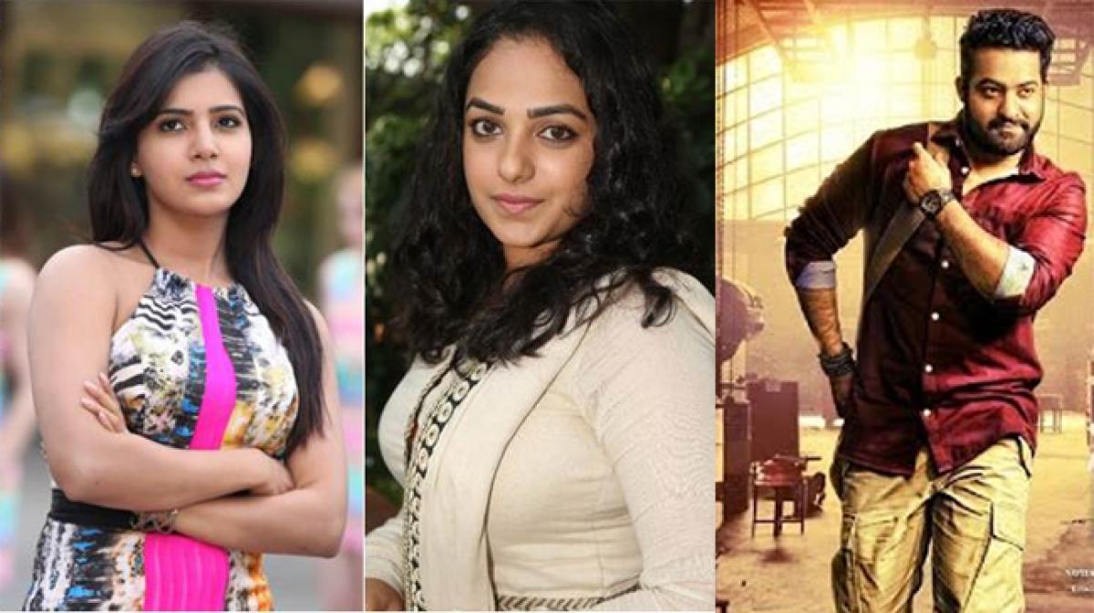 Samantha, Nithya Menen to fight it out for Jr NTR?